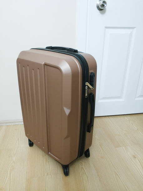 istock Suitcase in domestic room 1041364232