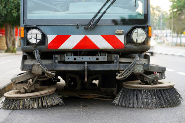 istock Street cleaning machine 1041384046