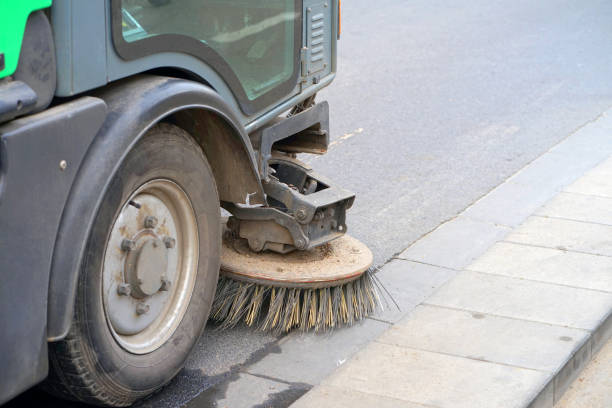 istock Street cleaning machine 1041384050