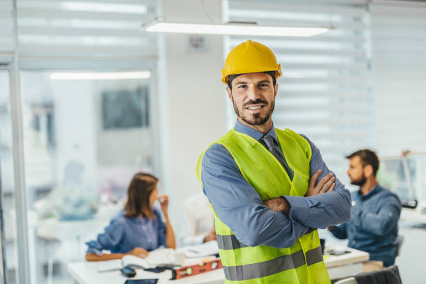 istock Portrait of an architect in his office 1041402946