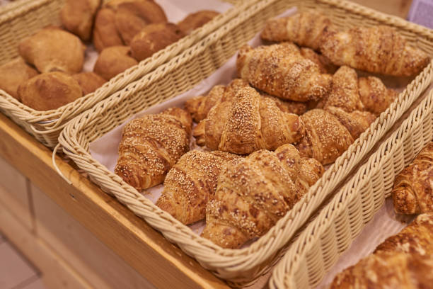 istock Rolls with nuts in the supermarket 1041413632
