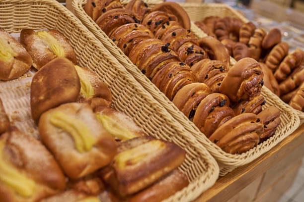 istock Rolls with nuts in the supermarket 1041414006