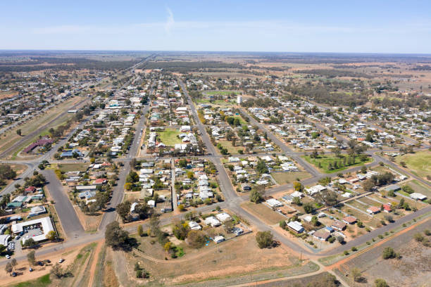 istock Nyngan on the Bogan river 1041428204