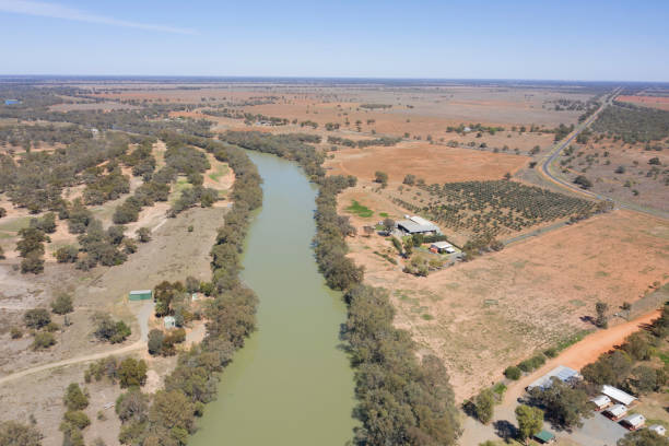 istock Nyngan on the Bogan river 1041428526