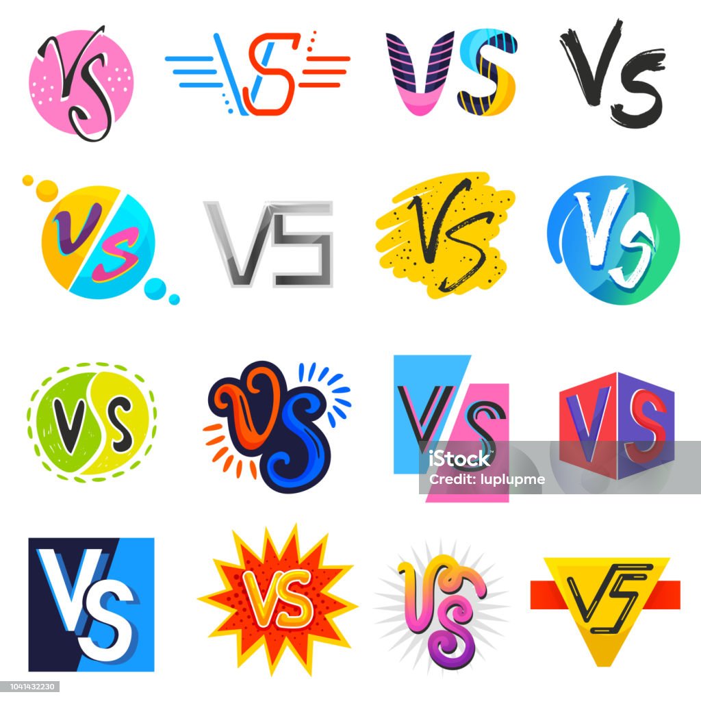 Vetores de Vetor De Vs Contra Rotulação Símbolo V S Em Fonte De Estilo Vetores de Vetor De Vs Contra Rotulação Símbolo V S Em Fonte De Estilo