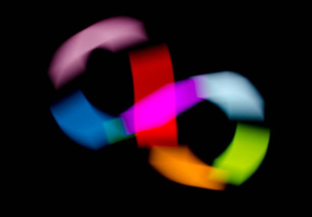 istock Figure of eight knot light trails 1041461212