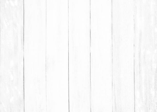istock White plywood floor texture background. plank pattern surface pastel painted wall; gray board grain tabletop above oak timber; tree desk,panel wooden dirty and cracked craft material dry sepia vintage 1041470104