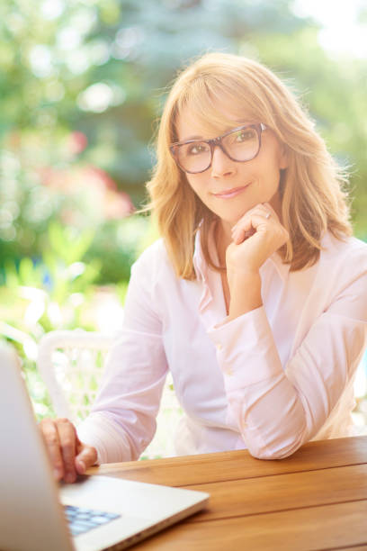istock Confident woman working from home 1041484962