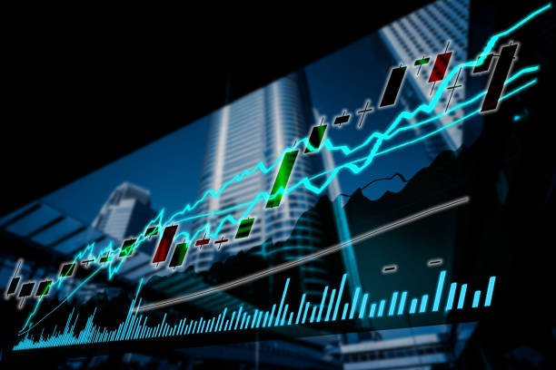 istock Perspective stock market index with modern building in background 1041490132