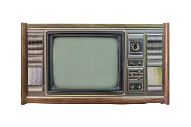 istock vintage tv or television isolated on white background 1041490458