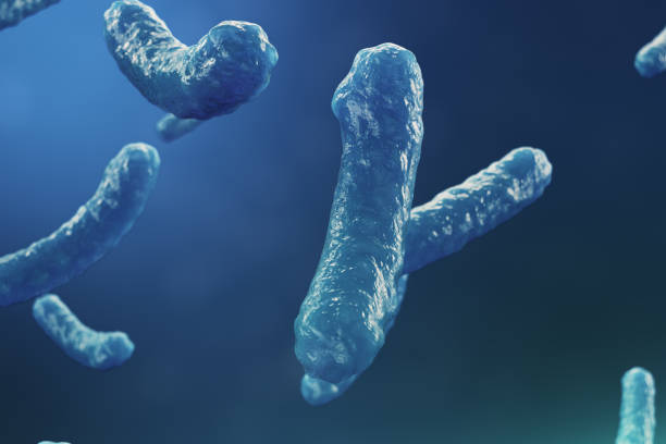 istock 3D illustration virus backgorund. Virus influenza, hepatitis, AIDS, E. coli, colon bacillus. Concept of science and medicine, reducing immunity. Cell infected organism 1041494578