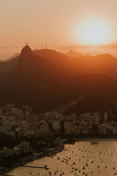 istock Sunset and Christ the Redeemer 1041502516