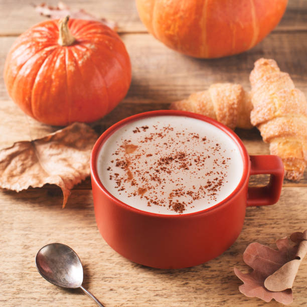 istock Cup of pumpkin latte, autumn fall mood 1041509894