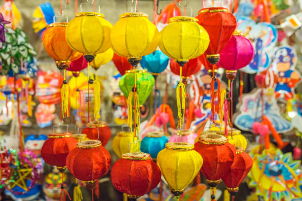 istock Colorful paper lanterns 1041525796