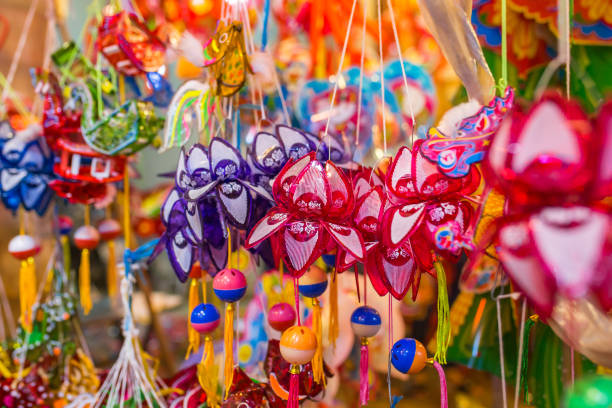 istock Colorful paper lanterns 1041525902