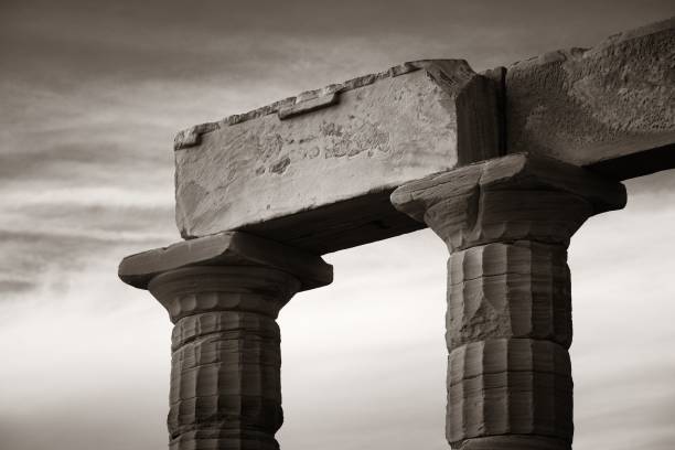 istock Temple of Poseidon closeup 1041526006