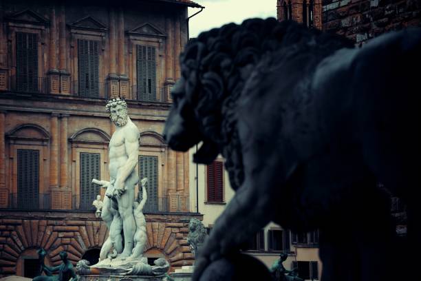 istock Fountain of Neptune in Florence 1041544268