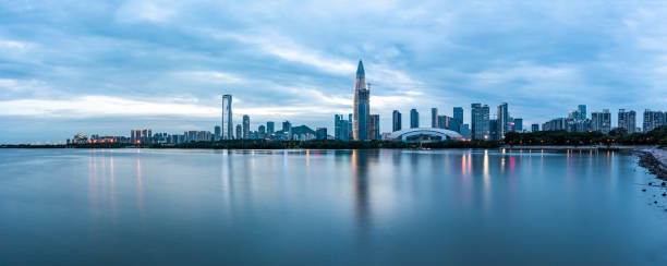 istock Shenzhen Bay City Scenery 1041544994
