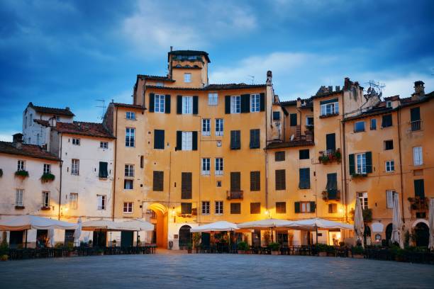 istock Piazza dell Anfiteatro night view 1041545092