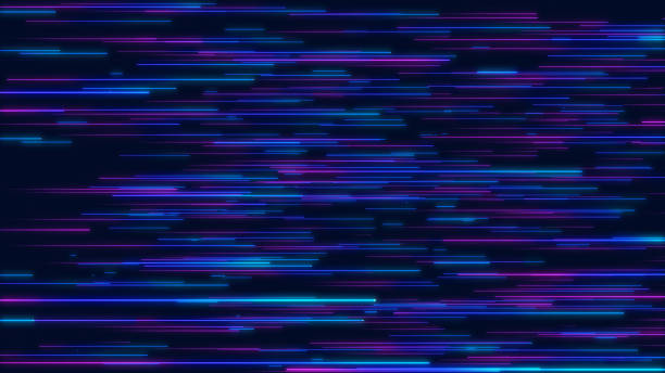 istock Blue & purple abstract radial lines geometric background 1041554118