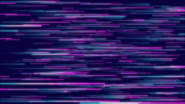 istock Blue & purple abstract radial lines geometric background 1041554136