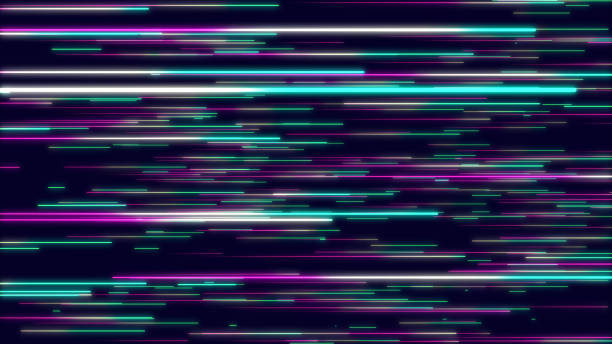 istock Blue & purple abstract radial lines geometric background 1041554140