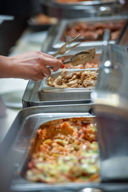 istock Catering food decorated 1041554526