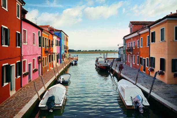 istock Colorful Burano canal 1041557390