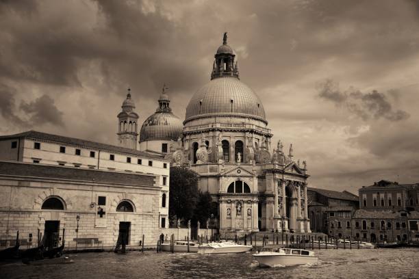 istock Cloudscape and Church Santa Maria della Salute 1041557418