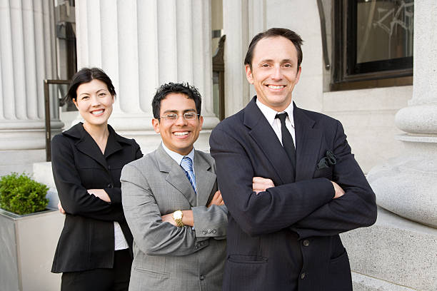 istock Man leading finance team - horizontal 104156681