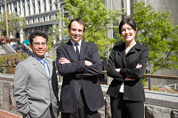 istock Business team outdoors 104156789