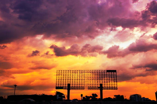 istock Signboard with the cloud on background 1041579628