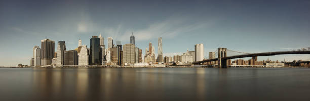 istock Brooklyn Bridge and downtown Manhattan 1041588210
