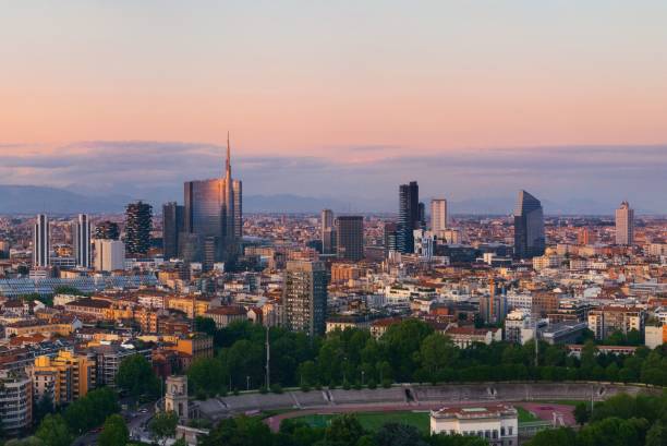 istock Milan city skyline 1041591046