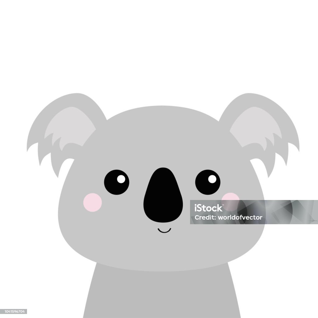 Ilustración de Cabeza De La Cara De Koala Silueta Gris Animales Kawaii Carácter De Dibujos Animados Lindo Simpático Bebé Con Ojos Nariz Orejas Amor Tarjetas De Felicitación Diseño Plano Fondo Blanco Aislado Ilustración de Cabeza De La Cara De Koala Silueta Gris Animales Kawaii Carácter De Dibujos Animados Lindo Simpático Bebé Con Ojos Nariz Orejas Amor Tarjetas De Felicitación Diseño Plano Fondo Blanco Aislado