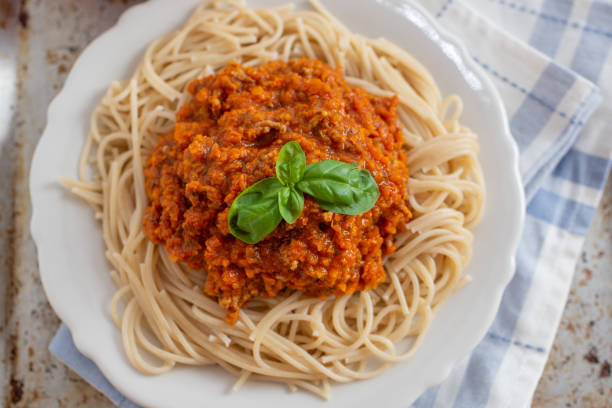istock Pumpkin Bolognese Pasta 1041602028