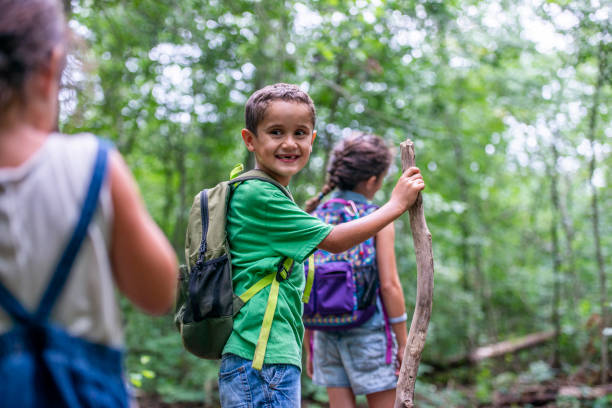 istock Boy Hiking Outdoors 1041616434