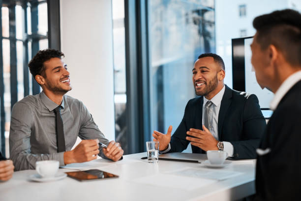 istock Motivating his team to keep up their efforts 1041618732