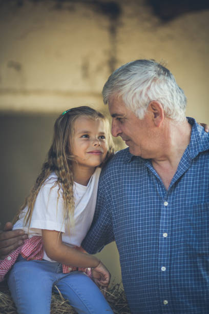 istock Love you granddad. 1041640930
