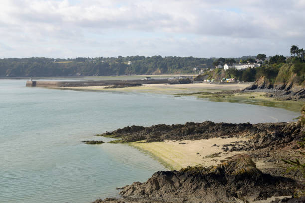 istock Beach from the front port to Binic 1041644432
