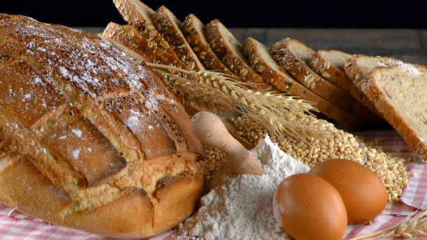 istock Delicious Fresh Bread Food Concept 1041651292