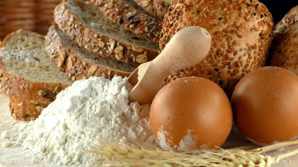 istock Delicious Fresh Bread Food Concept 1041651794