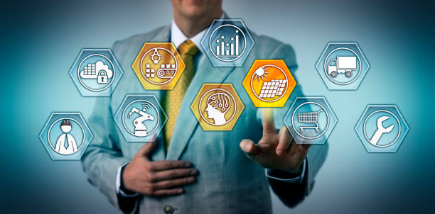 istock Logistician Managing Photovoltaics Supply Chain 1041663720