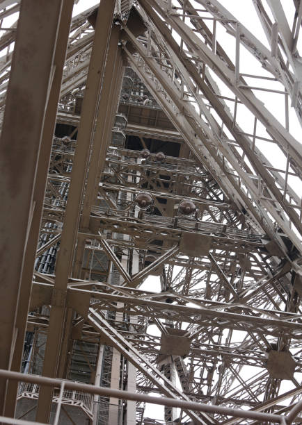istock detail of Structure of Eiffel Tower in Paris 1041676184