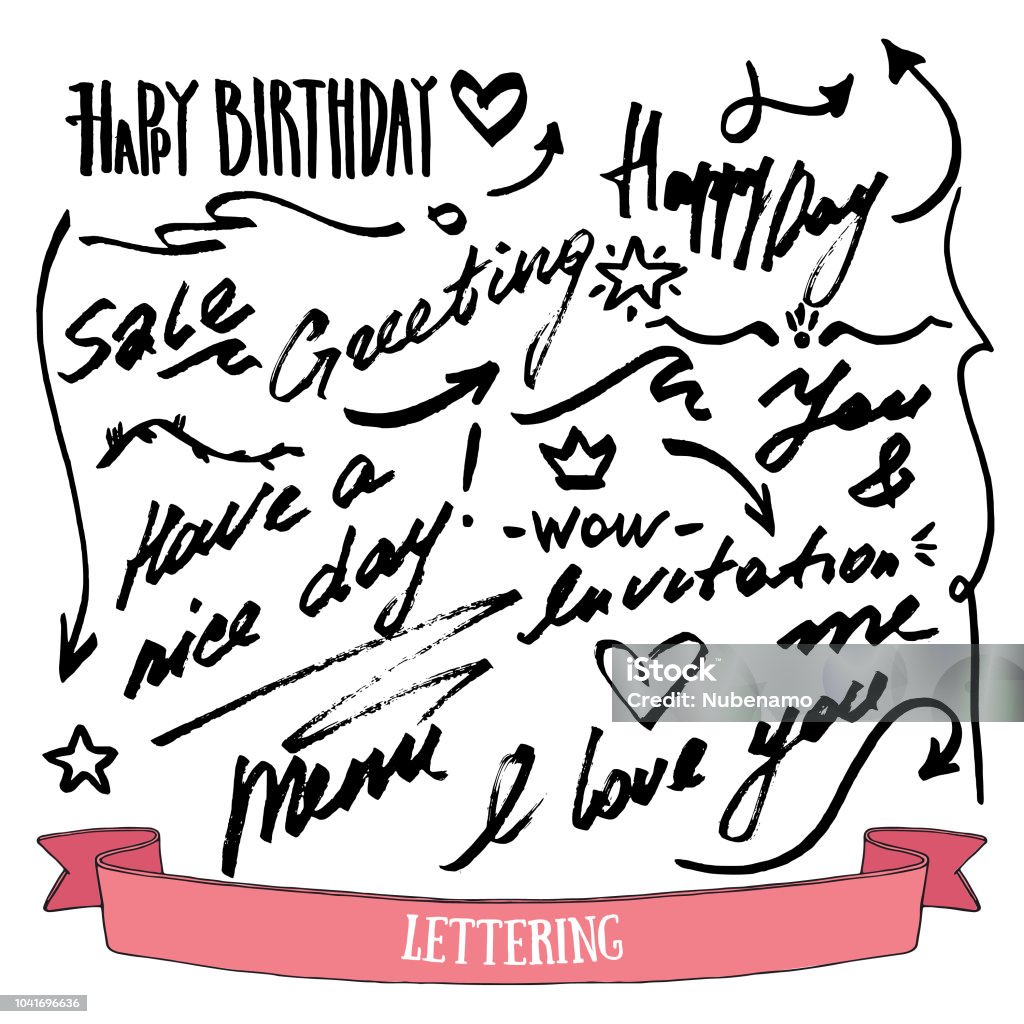 Vetores de Feliz Aniversário Tenha Um Bom Dia Eu Te Amo Escrito À Mão Lettering Escova Moderna Coleção Caligrafia De Texto De Convite Modelos De Cartão De Saudação Conjunto De Clipart Vetorial Vetores de Feliz Aniversário Tenha Um Bom Dia Eu Te Amo Escrito À Mão Lettering Escova Moderna Coleção Caligrafia De Texto De Convite Modelos De Cartão De Saudação Conjunto De Clipart Vetorial