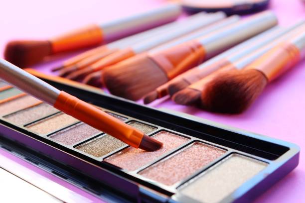 istock Cosmetic on pink background 1041701086