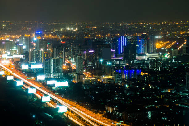 istock Bangkok city at night 1041713616