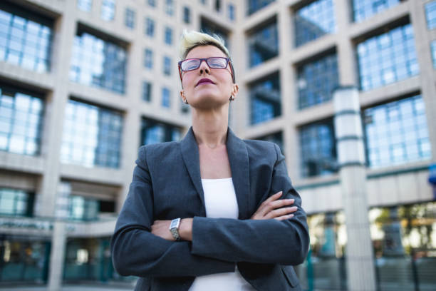 istock Modern business woman 1041717360