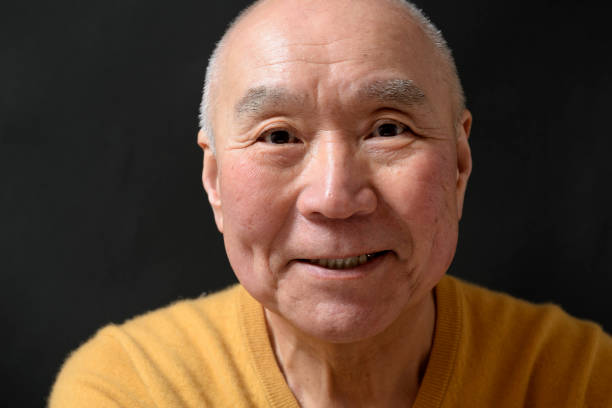 istock Japanese senior smile 1041726868