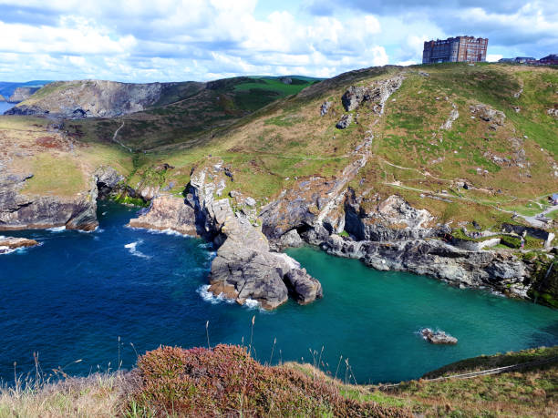 istock Tintagel bay, Cornwall, England 1041738844